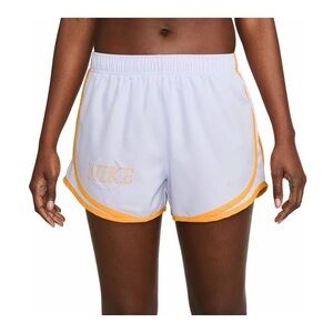 Nike Women's Athletic Shorts - Lavender & Orange